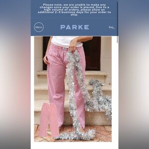 Parke Striped Boxer Pants